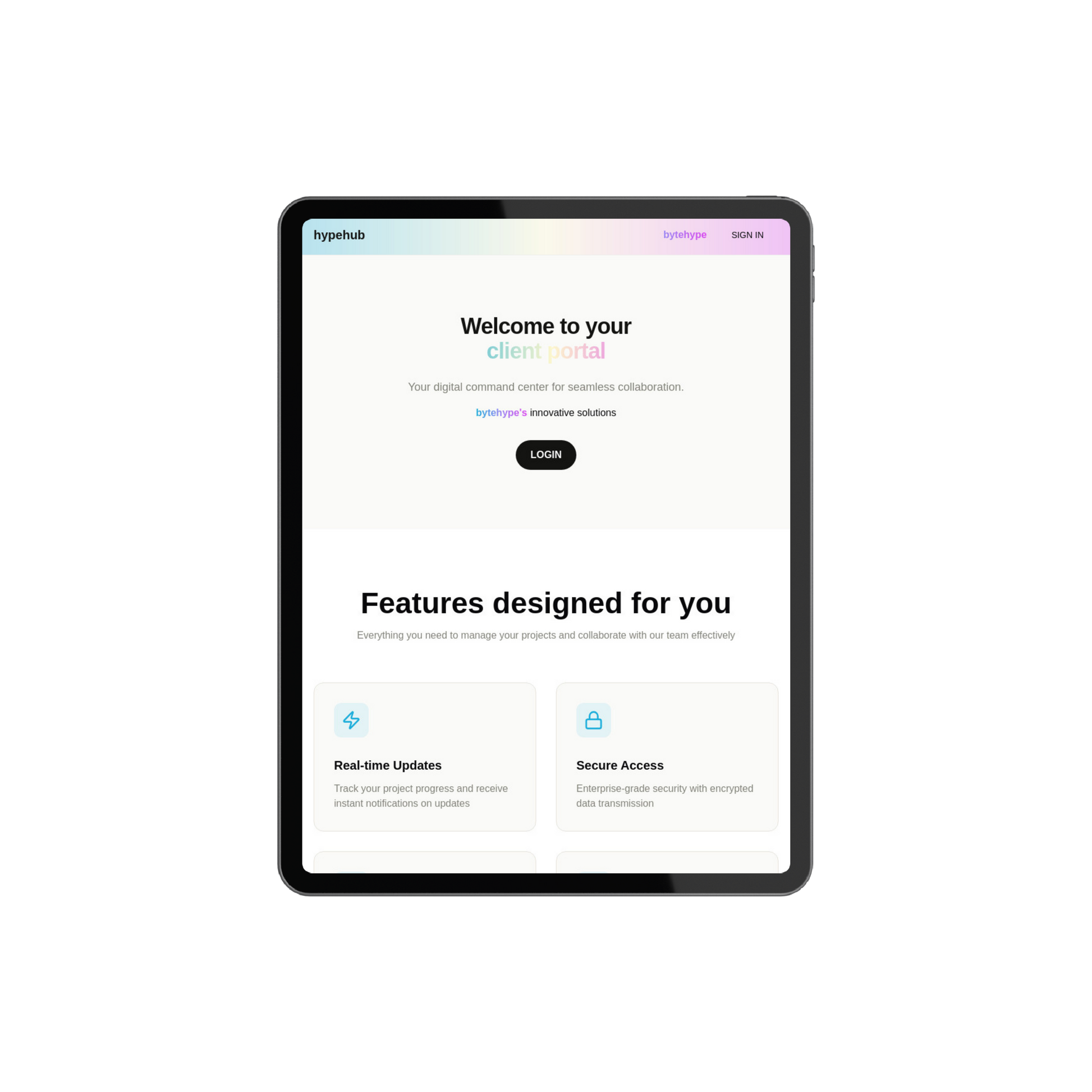 CLIENT PORTAL WEBSITES