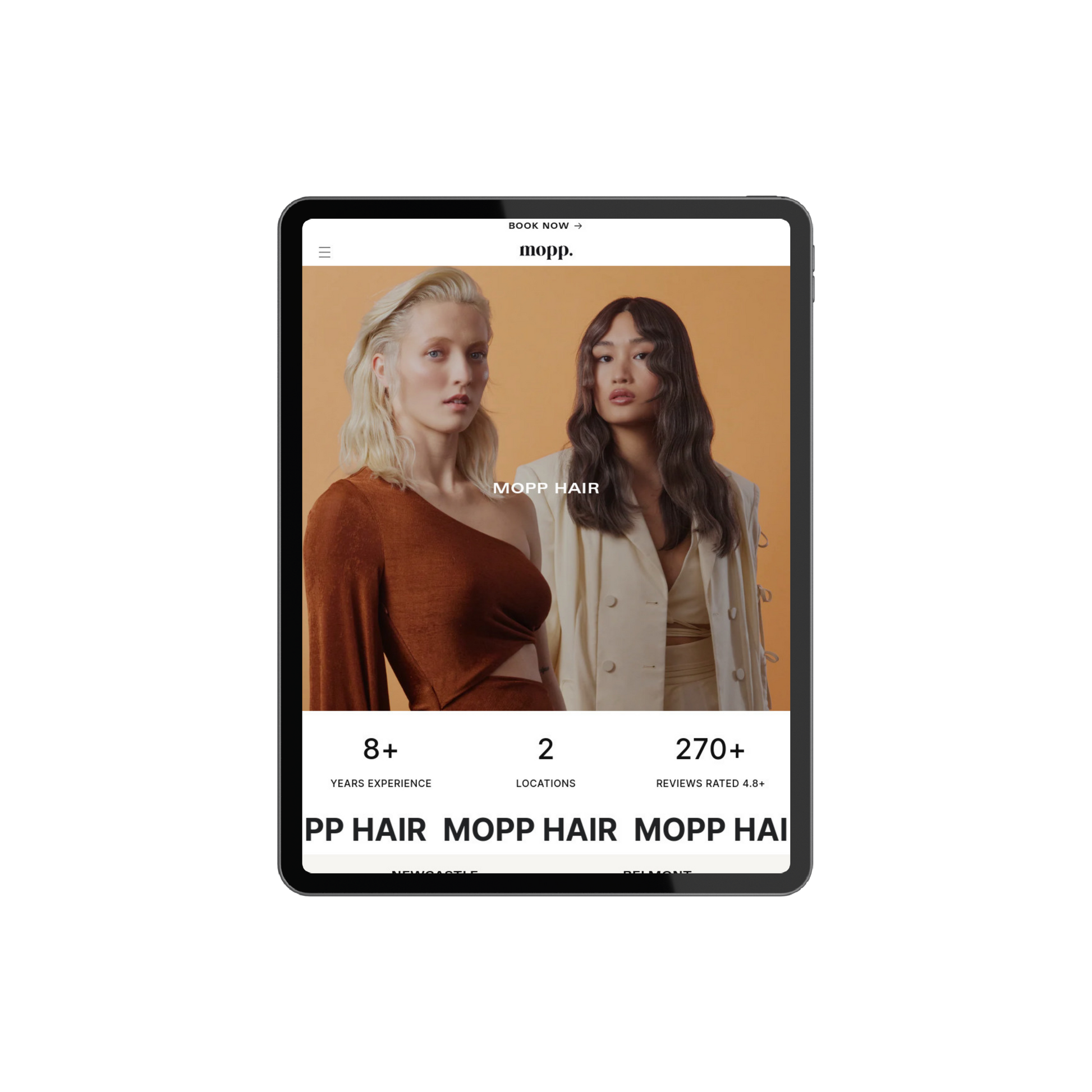 HAIR DRESSERS WEBSITE