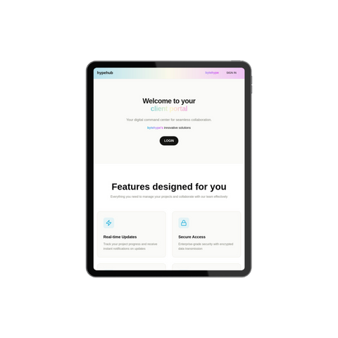 CLIENT PORTAL WEBSITES