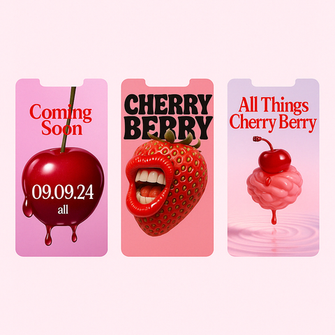Berry Cherry Template