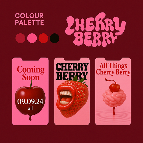Berry Cherry Template