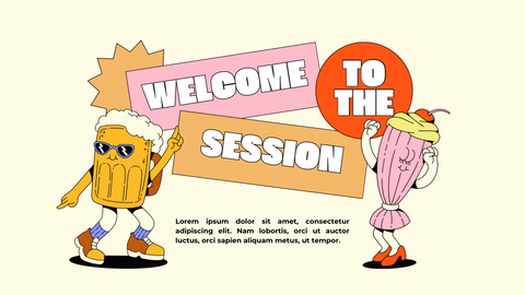 Free Retro Fun Slide Deck Template
