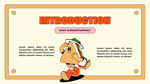 Free Retro Fun Slide Deck Template